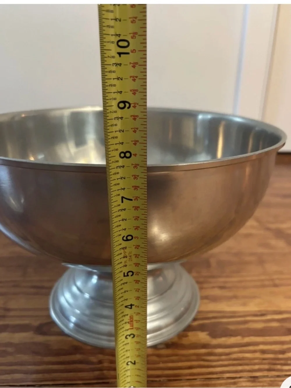Vintage Woodbury Pewter Punch Bowl Set with 12 Matching Cups